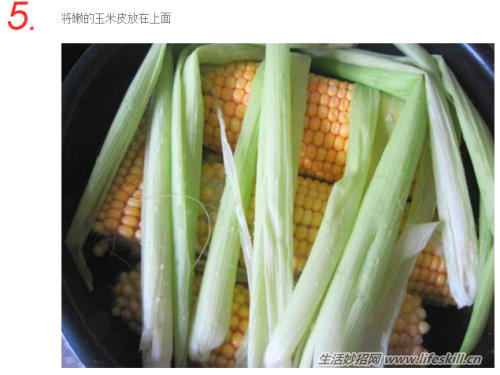 玉米这样煮才又香又好吃