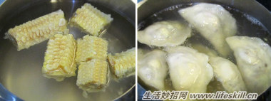 现包和冷冻的水饺应该怎样煮？