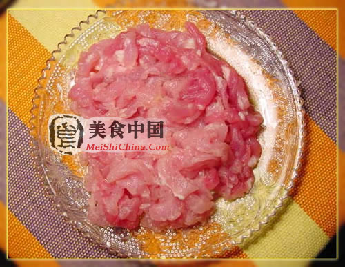 美食中国图片 - 京酱肉丝-全程图解