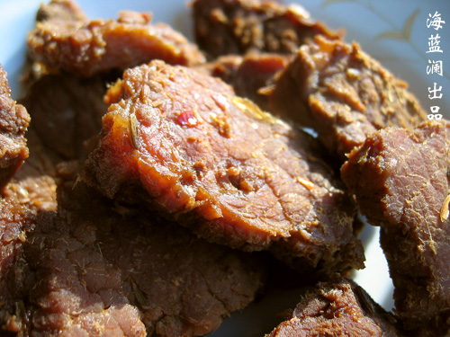 用电饭锅自制牛肉干