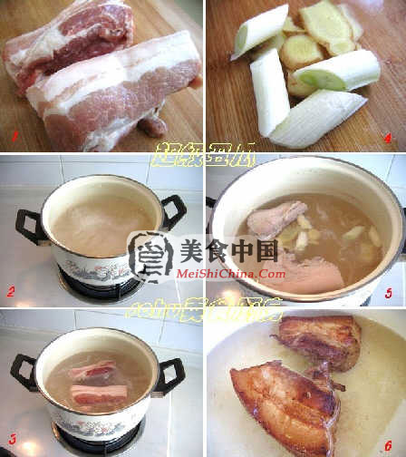 美食中国图片 - 梅菜扣肉-全程图解