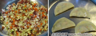 巧用水饺皮制作美味小饼