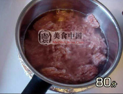 美食中国图片 - 肉末凉拌面-全程图解