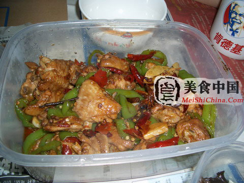 美食中国图片 - 青椒鸡翅-全程图解