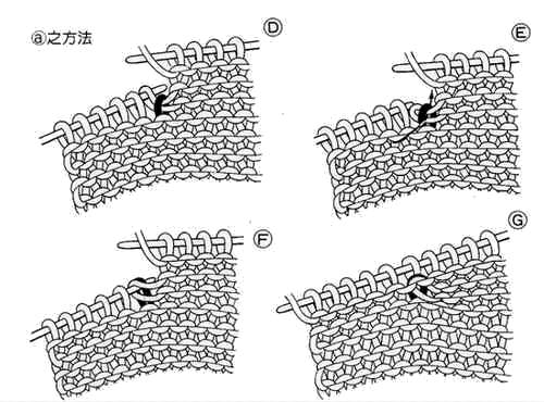 初学棒针者起针法 二