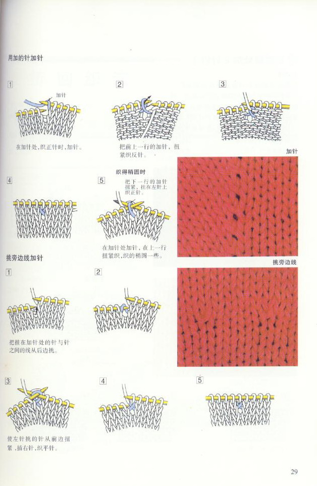 《图解棒针编织基础实例》之各种针法的基本编织形态（二）